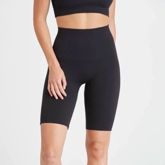 SPANX Shape Wear High Waist Black Bike Shorts XS - Picture 2 of 3